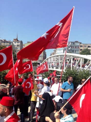 Yenikapı Demokrasi ve Şehitler Mitingi fotoları 2016