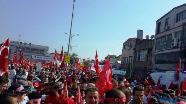 Yenikapı Demokrasi ve Şehitler Mitingi fotoları 2016