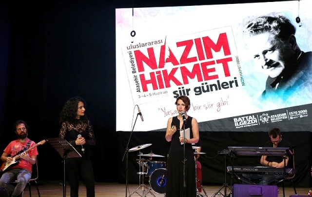 Nazım Hikmet Ataşehir'de Şiirlerle Anıldı 2016