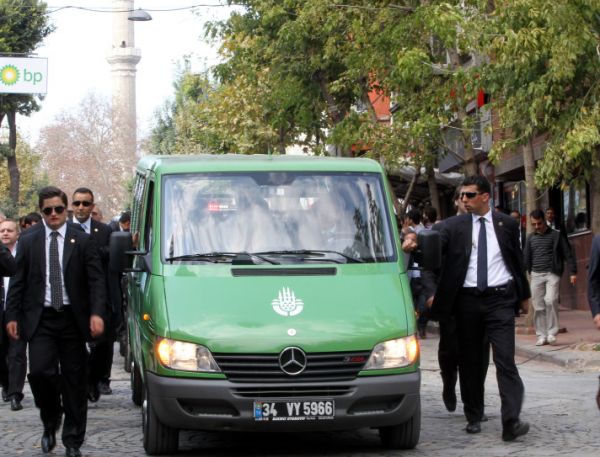 TENZİLE ERDOĞAN'IN CENAZE FOTOLARI