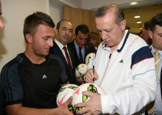 Recep Tayyip Erdoğan, Fatih Terim Stat Açılışı 2014