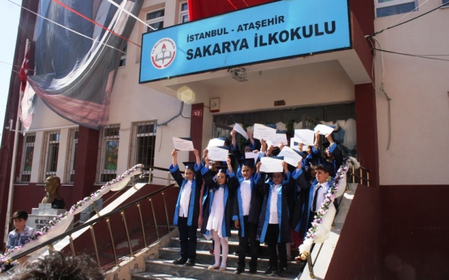 Ataşehir, Yenisahra, Sakarya İlkokulu Diploma Töreni 2018