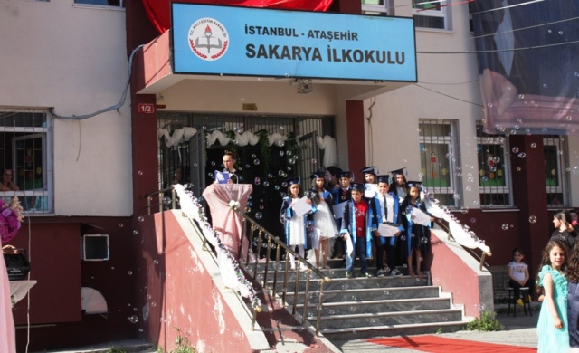 Ataşehir, Yenisahra, Sakarya İlkokulu Diploma Töreni 2018