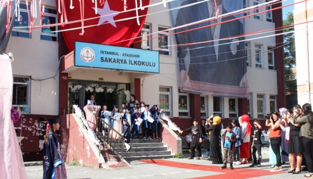 Ataşehir, Yenisahra, Sakarya İlkokulu Diploma Töreni 2018