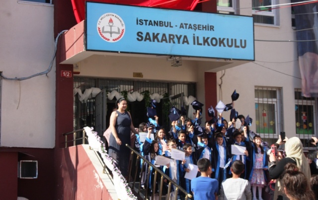 Ataşehir, Yenisahra, Sakarya İlkokulu Diploma Töreni 2018