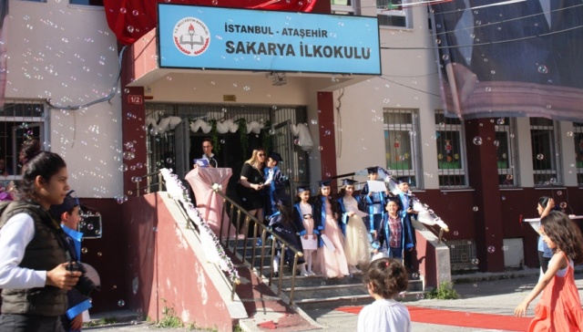 Ataşehir, Yenisahra, Sakarya İlkokulu Diploma Töreni 2018