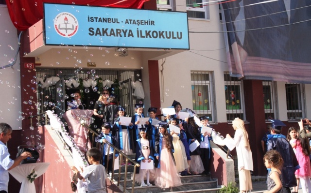 Ataşehir, Yenisahra, Sakarya İlkokulu Diploma Töreni 2018