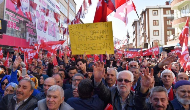 İçişleri Bakanı Süleyman Soylu Ataşehir Referandum Çalışması 2017