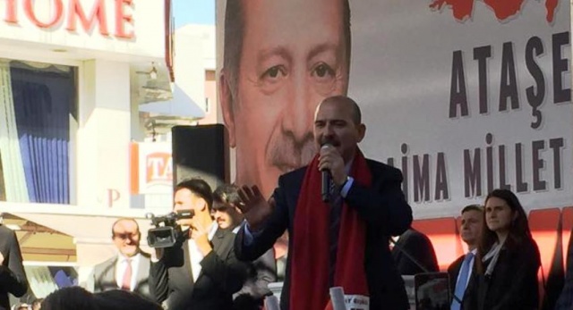 İçişleri Bakanı Süleyman Soylu Ataşehir Referandum Çalışması 2017