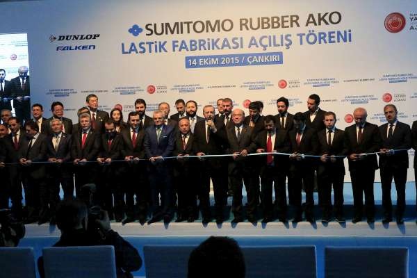 Çankırı Lastik Fabrikası Açılışı 2015