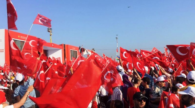 Yenikapı Demokrasi ve Şehitler Mitingi fotoları 2016