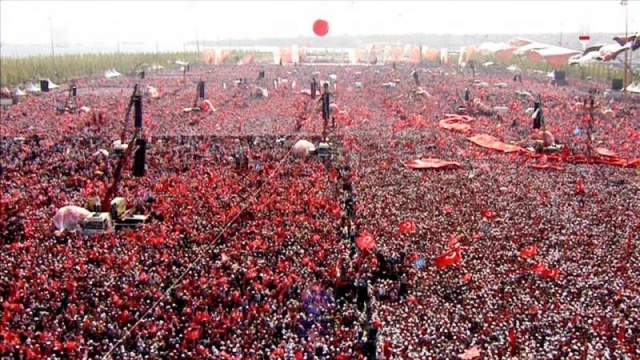 Yenikapı Demokrasi ve Şehitler Mitingi fotoları 2016