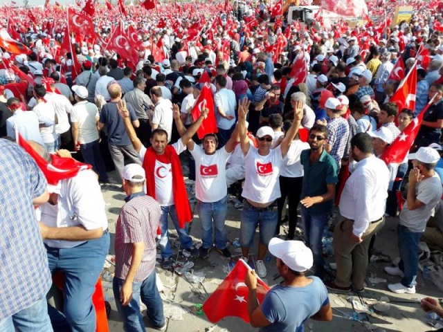 Yenikapı Demokrasi ve Şehitler Mitingi fotoları 2016