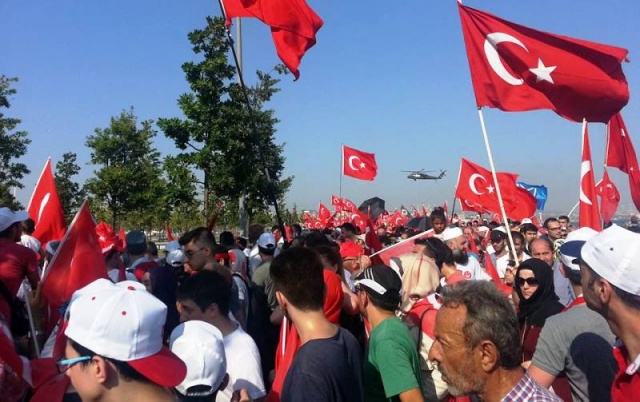 Yenikapı Demokrasi ve Şehitler Mitingi fotoları 2016