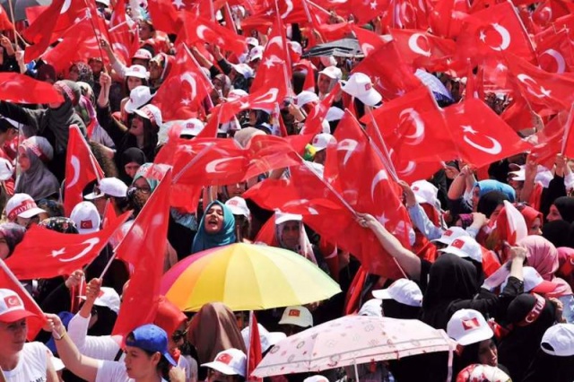 Yenikapı Demokrasi ve Şehitler Mitingi fotoları 2016