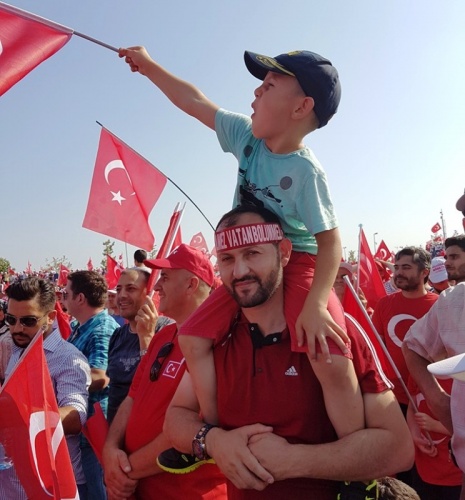 Yenikapı Demokrasi ve Şehitler Mitingi fotoları 2016