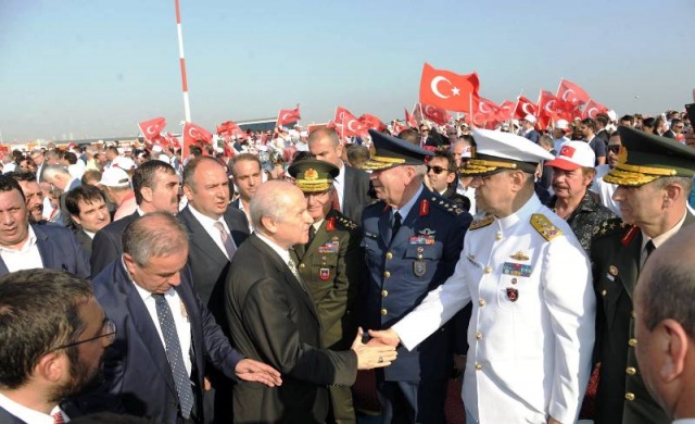 Yenikapı Demokrasi ve Şehitler Mitingi, MHP Fotoları 2016