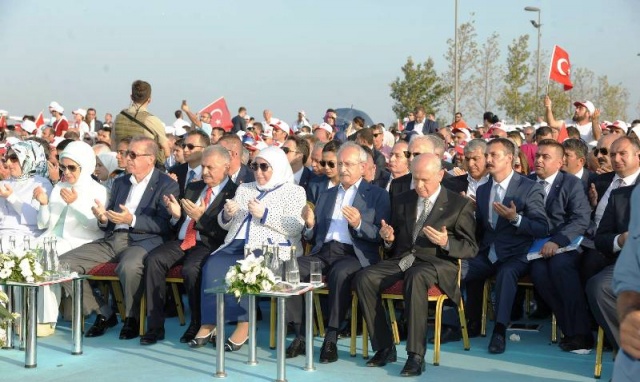 Yenikapı Demokrasi ve Şehitler Mitingi, MHP Fotoları 2016