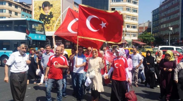 Yenikapı Demokrasi ve Şehitler Mitingi fotoları 2016