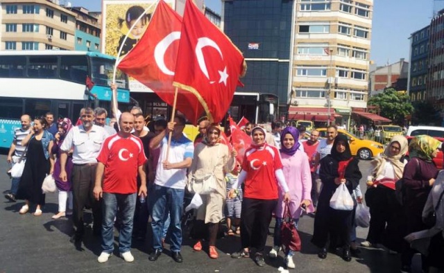 Yenikapı Demokrasi ve Şehitler Mitingi fotoları 2016