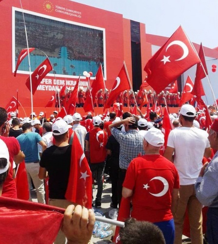 Yenikapı Demokrasi ve Şehitler Mitingi fotoları 2016