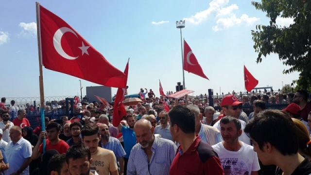 Yenikapı Demokrasi ve Şehitler Mitingi fotoları 2016