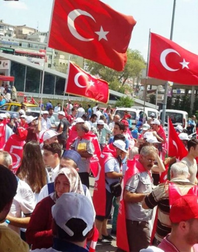 Yenikapı Demokrasi ve Şehitler Mitingi fotoları 2016