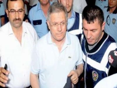 Adliye'ye getirilen F.Bahçe Başkanı Aziz Yıldırım tutuklandı, Metris Cezaevi'ne götürüldü