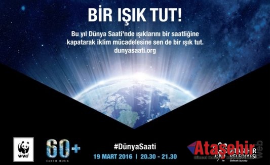 Ataşehir Belediyesi’nden “Dünya Saati” Etkinliğine Destek