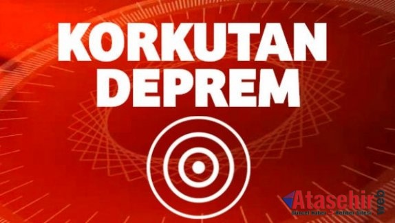 Çanakkale'de 3.3 büyüklüğünde deprem oldu