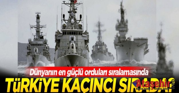 Türkiye 'en güçlü 10 ordu' arasında