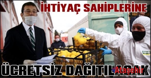 İHTİYAÇ SAHİPLERİNE ÜCRETSİZ DAĞITILACAK LİMON İSTANBUL’A GELDİ