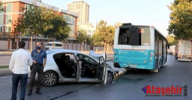 Ataşehir'de Trafik Kazası 1 Ölü