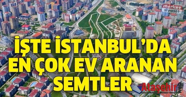 Türkiye’nin En Çok Ev Aranan Semtleri