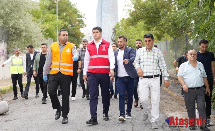 TEMİZLİK VE BAKIM ÇALIŞMALARININ YENİ DURAĞI BARBAROS MAHALLESİ OLDU