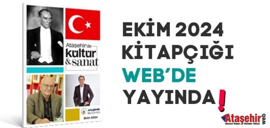 ATAŞEHİR’DE EKİM AYI KÜLTÜR - SANAT ETKİNLİKLERİYLE BAŞLIYOR