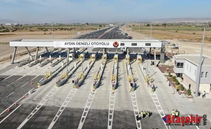 Aydın-Denizli Otoyolu hizmete açıldı