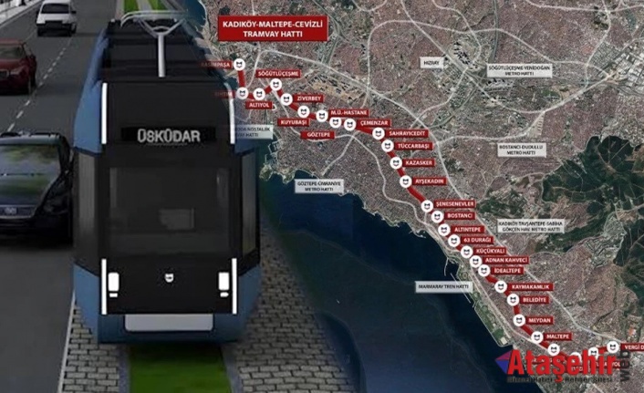 İBB'nin Üsküdar-Kadıköy-Maltepe tramvay hattı onaylandı