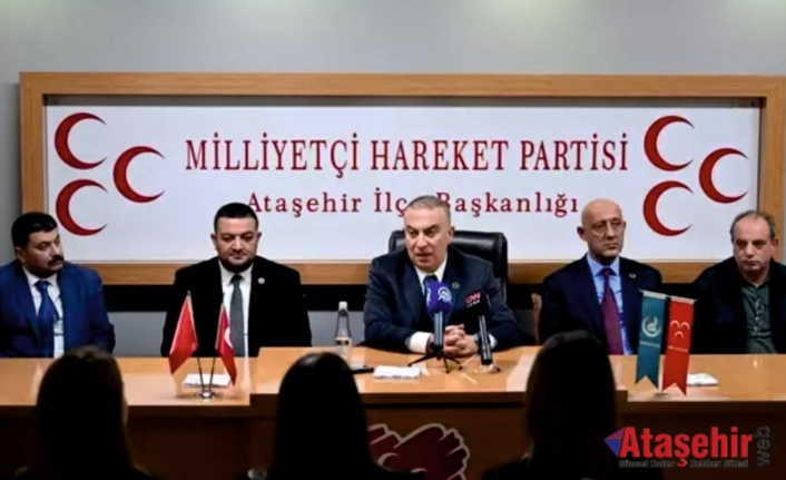 MHP'li Yönter Ataşehir  ilçe başkanlığını ziyaret etti