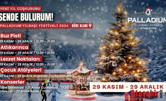 Palladium Yılbaşı Festivali ışıltılar içinde başladı