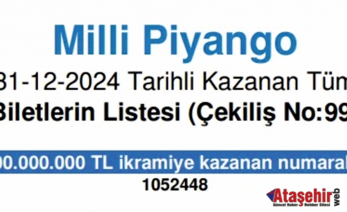 600 milyon TL’lik büyük ikramiyenin tamamı dağıtıldı 