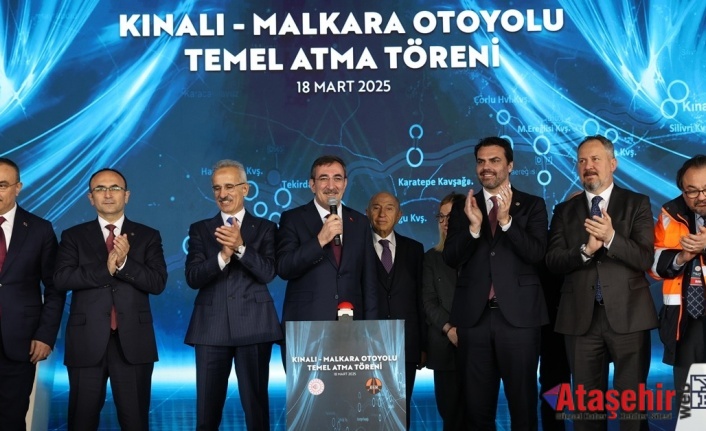 Kınalı-Malkara Otoyolu'nun temeli atıldı: