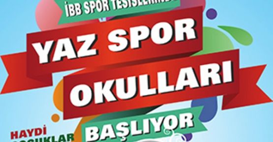 İBB Yaz Spor Okulları başlıyor