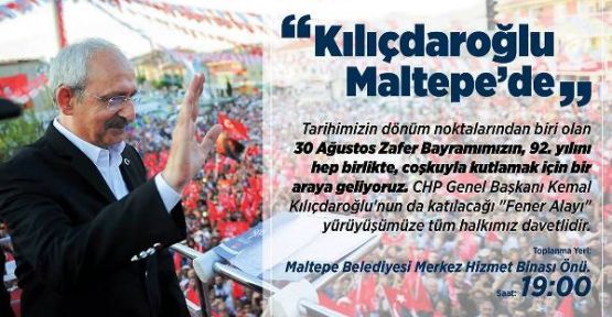 KILIÇDAROĞLU MALTEPE'DE ZAFERE YÜRÜYOR...