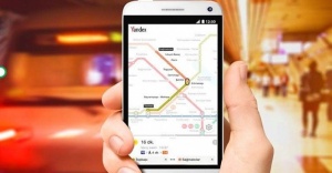 Yandex İstanbul metrosunda