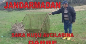 JANDARMADAN SAKA KUŞU AVCILARINA DARBE‏