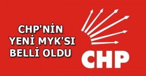 CHP'nin Yeni MYK'sı Belli Oldu