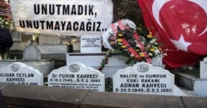 Adnan Kahveci mezarı başında anılacak