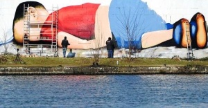 Aylan Bebek dev grafitti ile ölümsüzleştirildi