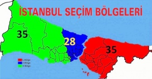 İstanbul seçim bölgeleri